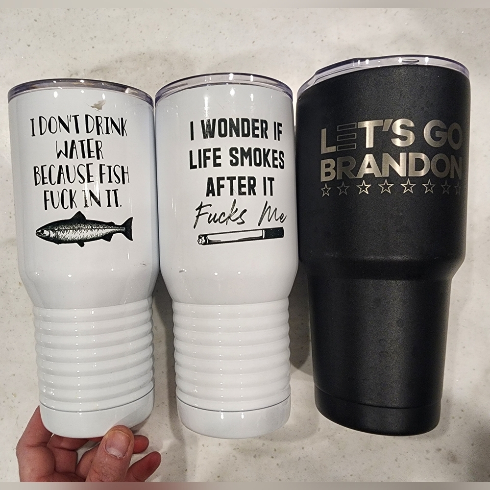 Polar Camel 3 Stainless Steel Tumblers Humor